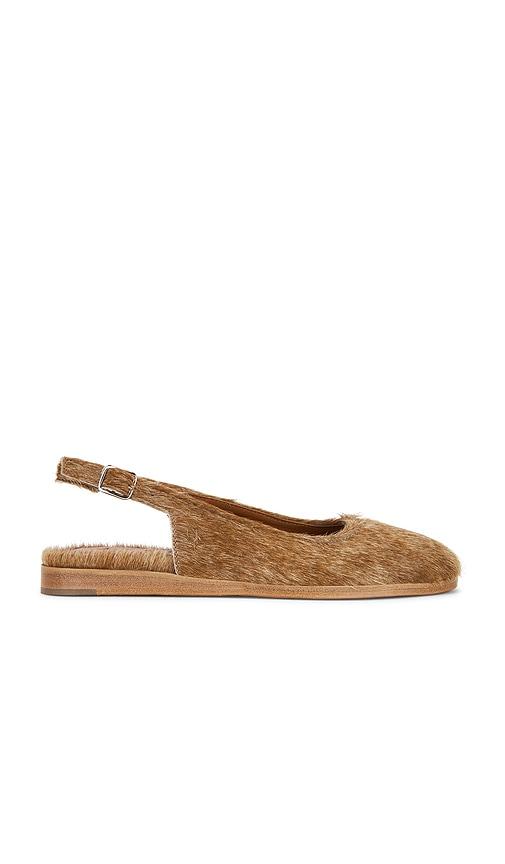 dico copenhagen moa slingback flat in beige. - size 36 (also in 37, 38, 39, 40, 41)