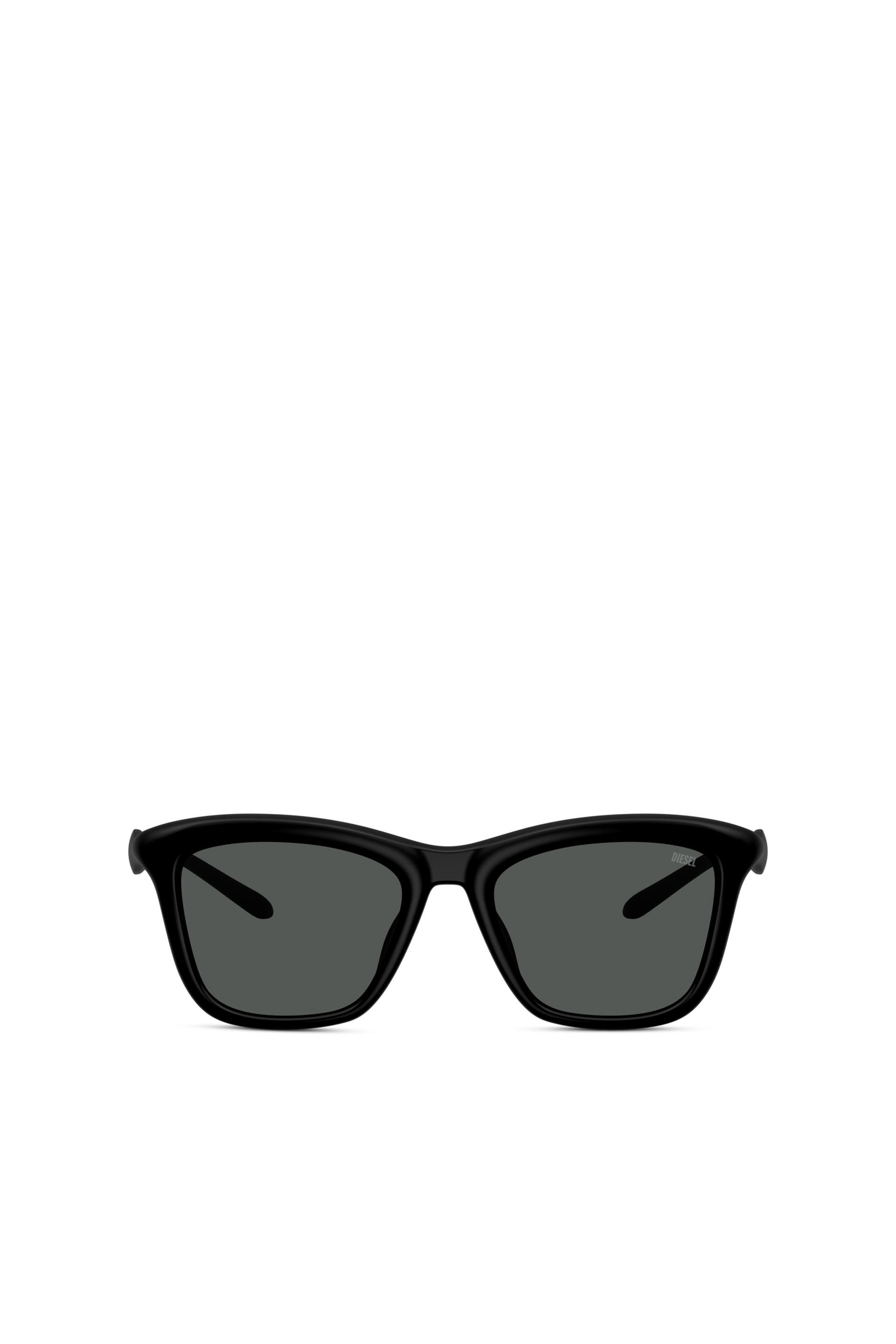 diesel - square sunglasses - sunglasses - unisex - black