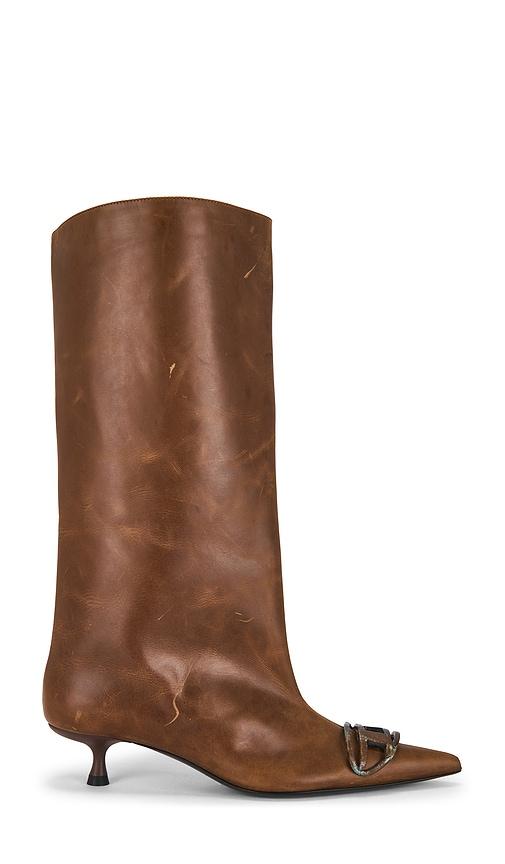 diesel love boot in brown. - size 35 (also in 41)