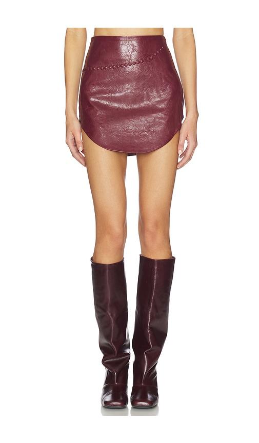 diesel ohara skirt in burgundy. - size 38 (also in 40)