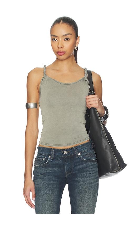 diesel twy tank top in grey. - size m (also in xl)