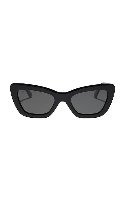 diff eyewear adriana sunglasses in black.
