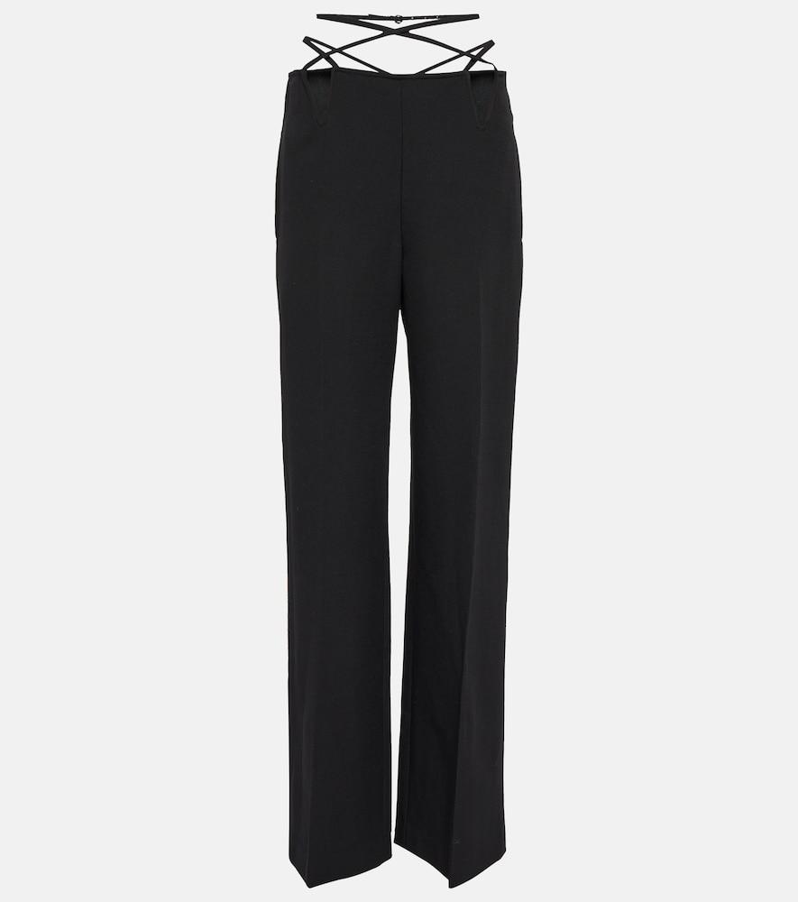 dion lee cutout straight pants
