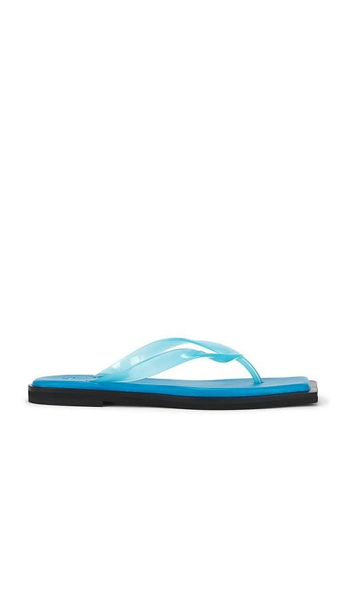 dirt flip flops in blue. - size 37 (also in 38, 39, 40, 41)