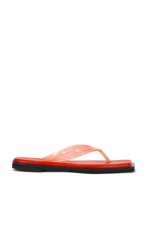 dirt flip flops in red. - size 37 (also in 38, 39, 40, 41)