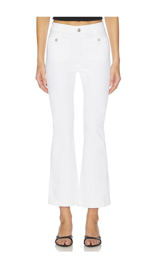 dl1961 dl bridget bootcut high rise instasculptâ¢ cropped jeans in white. - size 23 (also in 26, 24, 25, 27, 30)