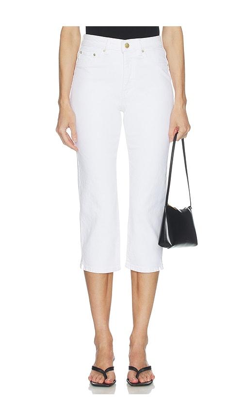 dl1961 dl kristy capri sculptsystemâ¢ high rise jeans in white. - size 27 (also in 28, 30, 31, 32)