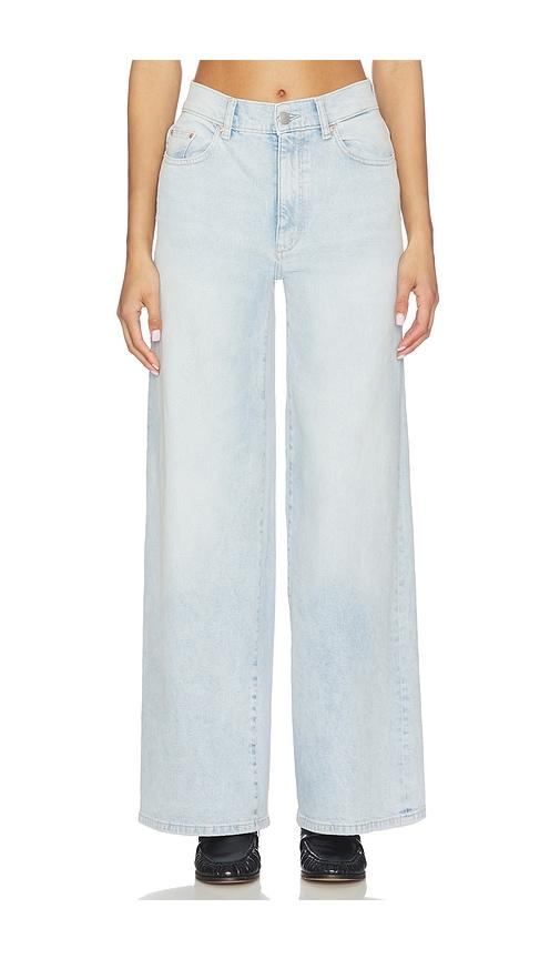 dl1961 hepburn high rise wide leg jeans in baby blue. - size 23 (also in 24, 25, 26, 27, 28, 29, 30, 31)