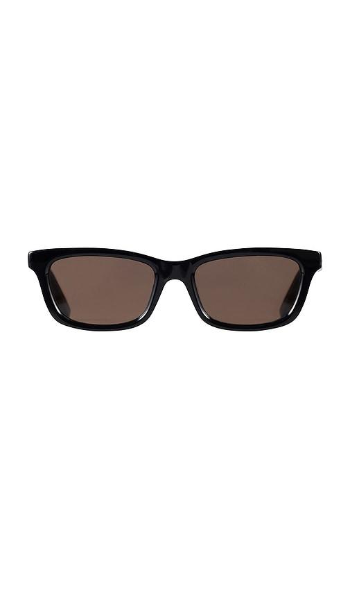 dmy studios ines sunglasses in black.