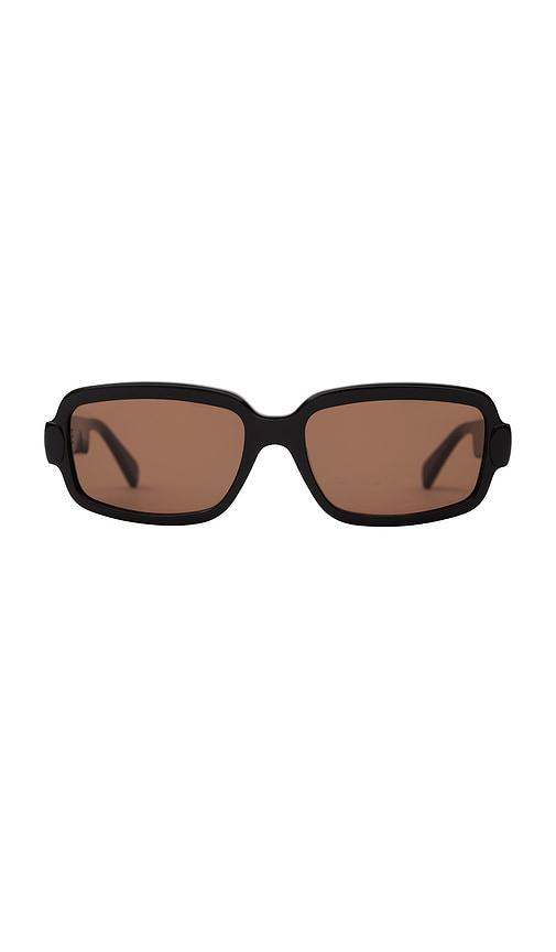 dmy studios sylvia sunglasses in black.