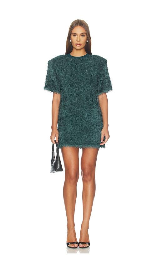 dodiee andi dress in teal. - size l (also in m, s, xs)
