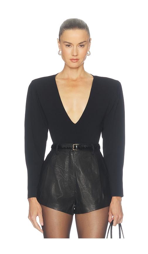 dodiee elsa bodysuit in black. - size l (also in s, xs)
