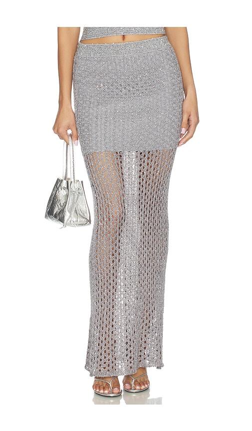 dodiee jerri skirt in grey. - size m (also in xs)