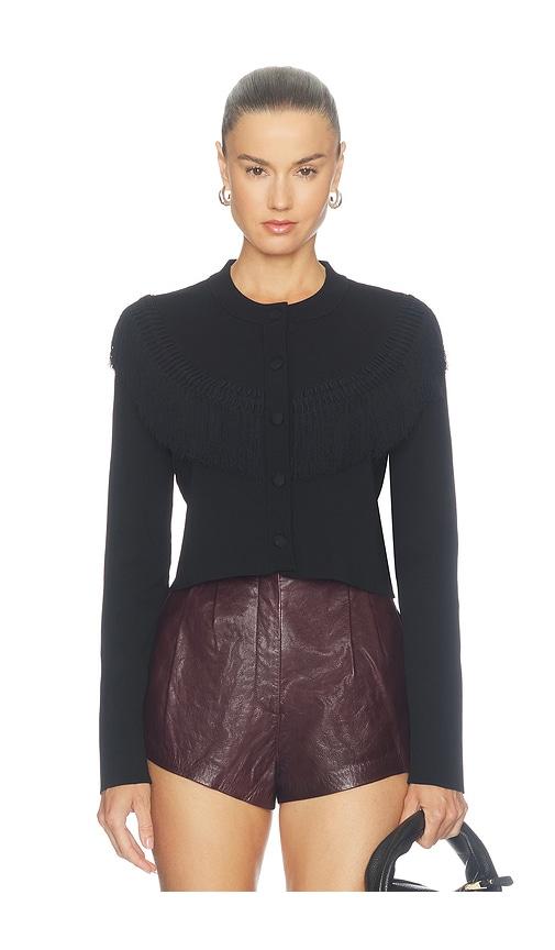dodiee lauren jacket in black. - size l (also in s, xs)