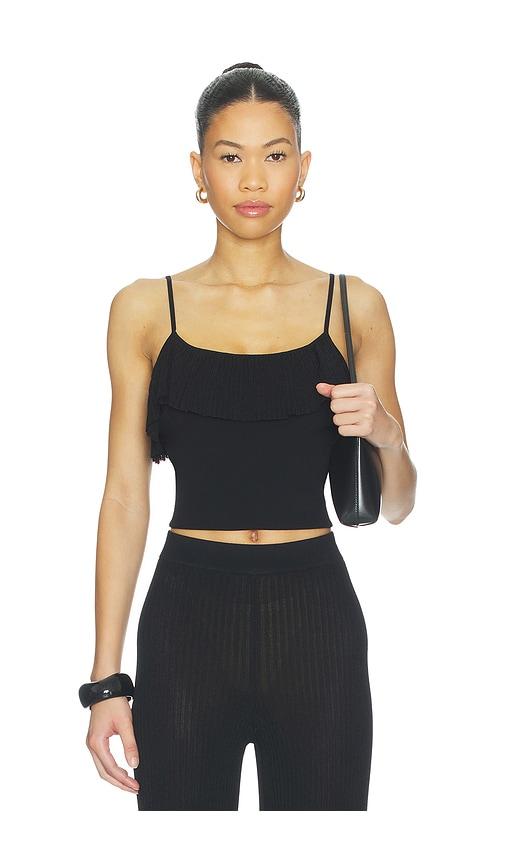 dodiee mia top in black. - size l (also in s, m)