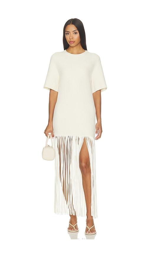 dodiee niki dress in cream. - size l (also in s)