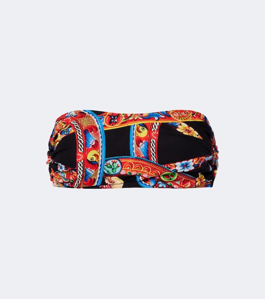 dolce & gabbana carretto bandeau top