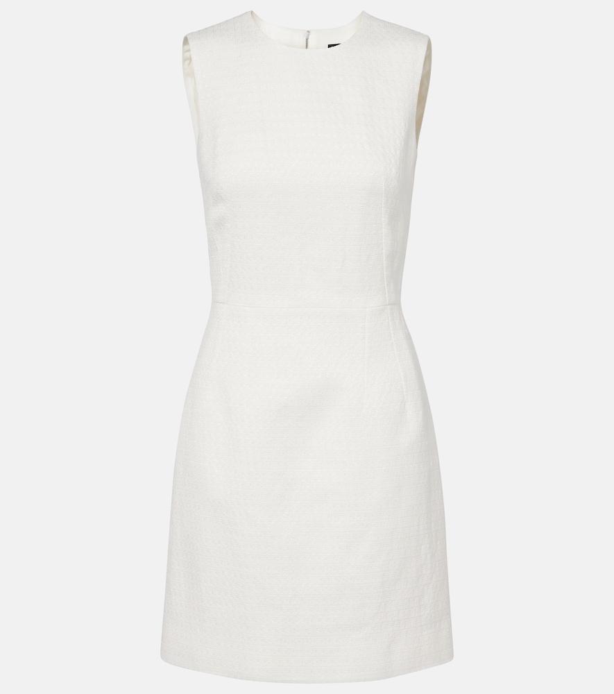 dolce & gabbana cotton-blend minidress