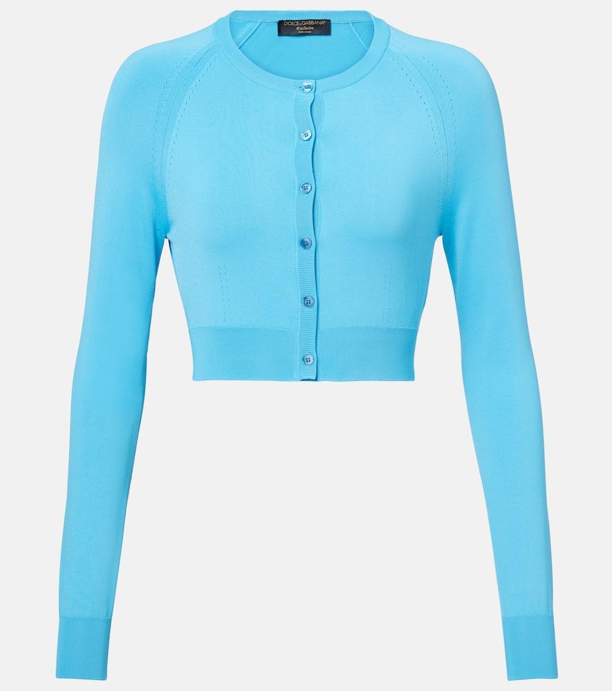 dolce & gabbana cropped cardigan