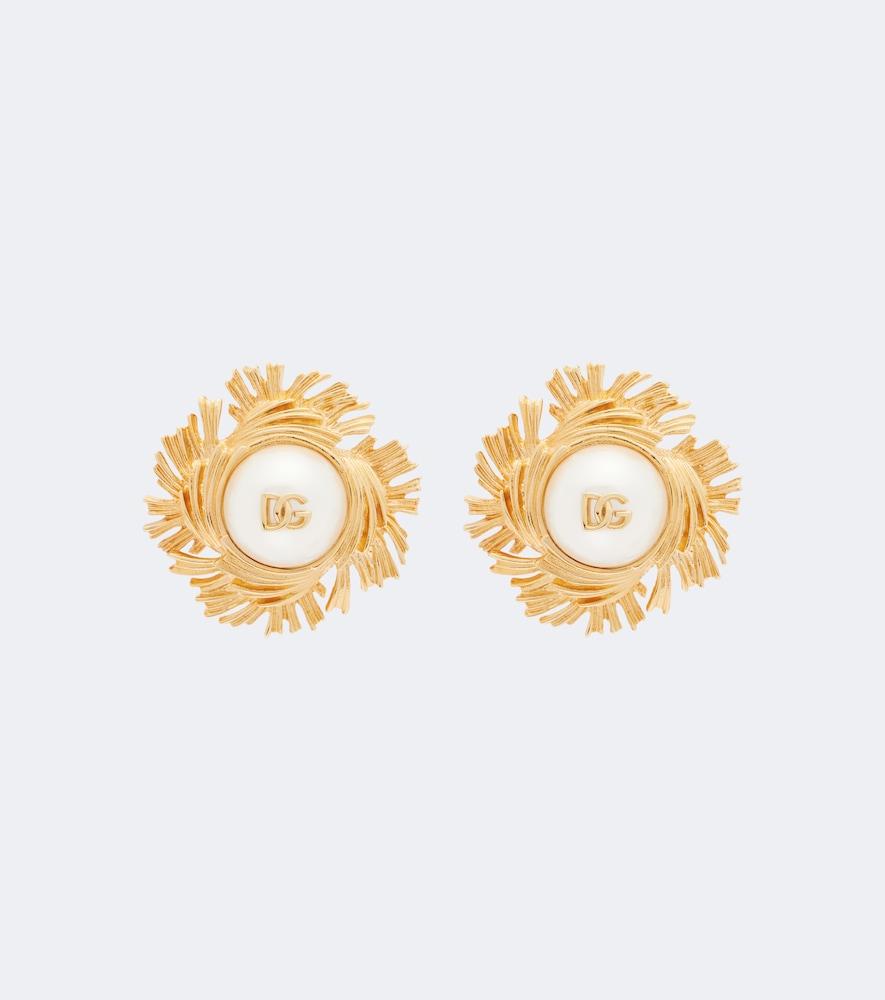 dolce & gabbana dg clip-on earrings