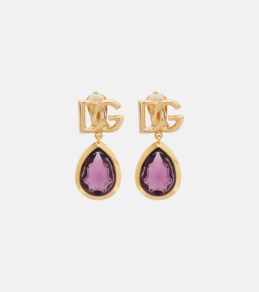 dolce & gabbana dg clip-on earrings