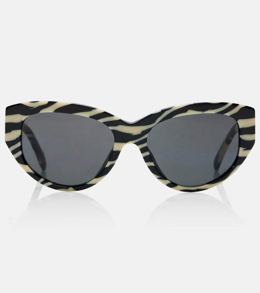 dolce & gabbana dg crossed cat-eye sunglasses