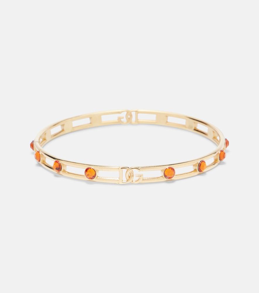 dolce & gabbana dg embellished bangle