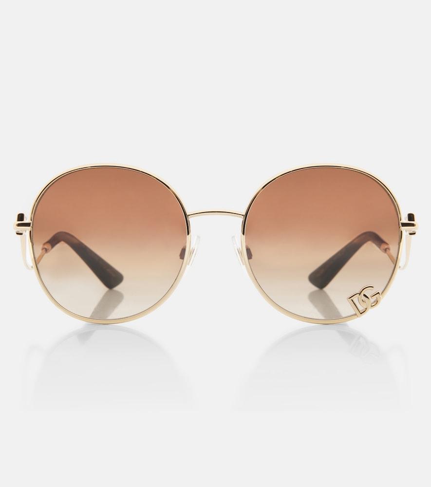 dolce & gabbana dg filo round sunglasses