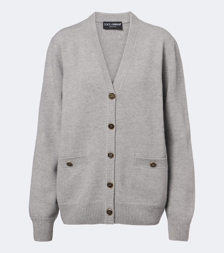 dolce & gabbana dg virgin wool cardigan