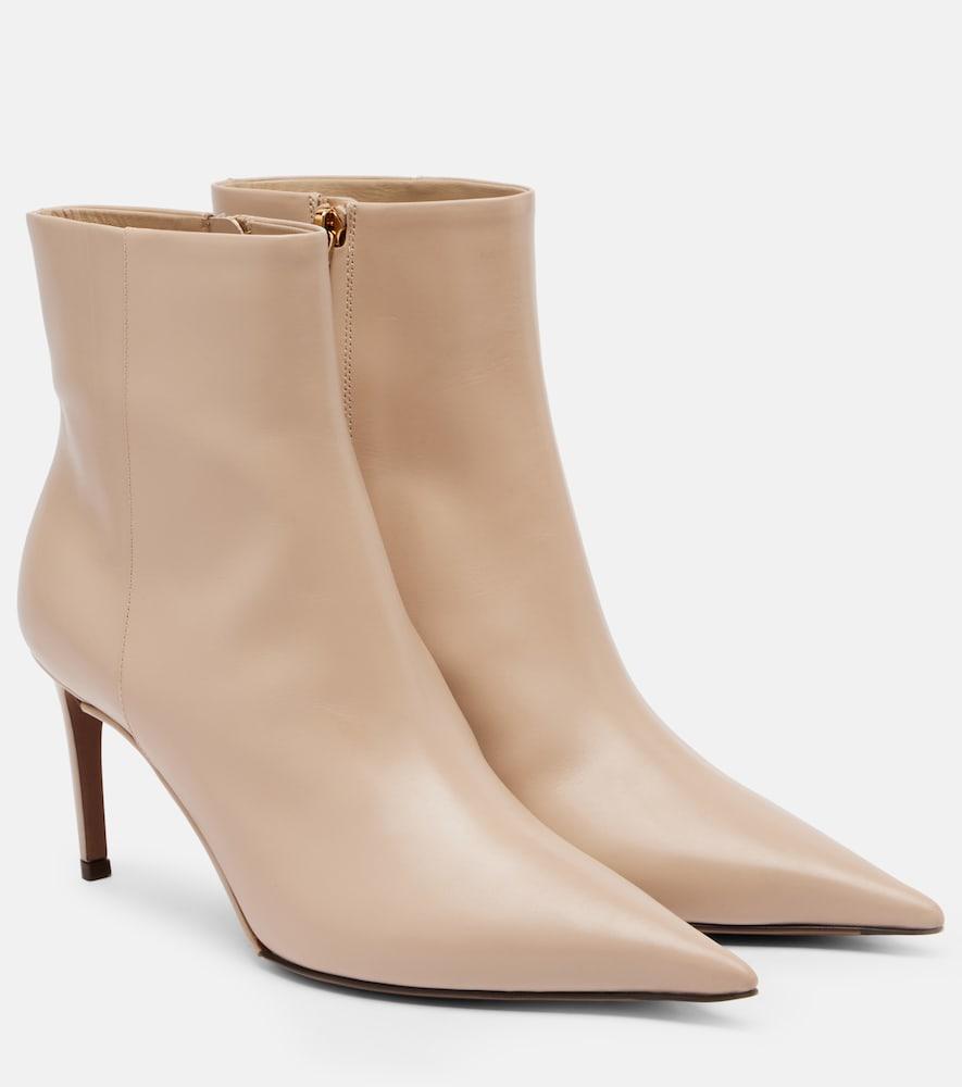 dolce & gabbana leather ankle boots
