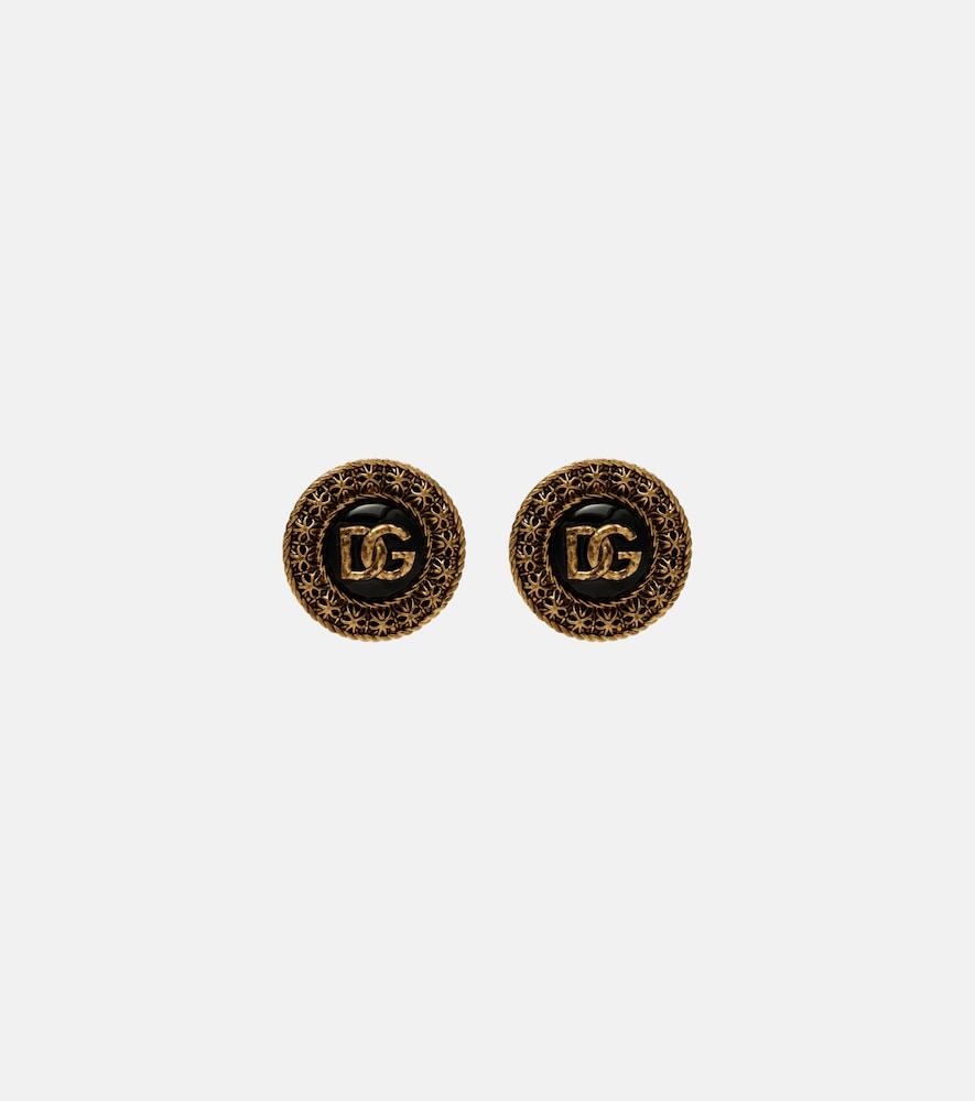 dolce & gabbana like a virgin dg clip-on earrings