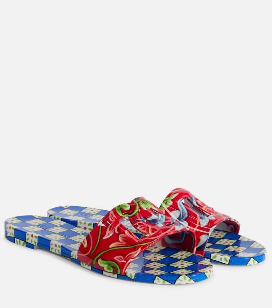dolce & gabbana rubber slides