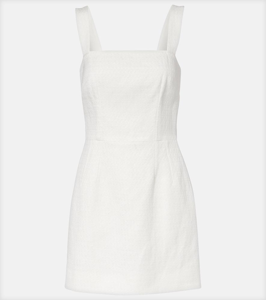 dolce & gabbana twill minidress