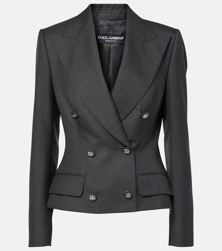 dolce & gabbana wool blazer