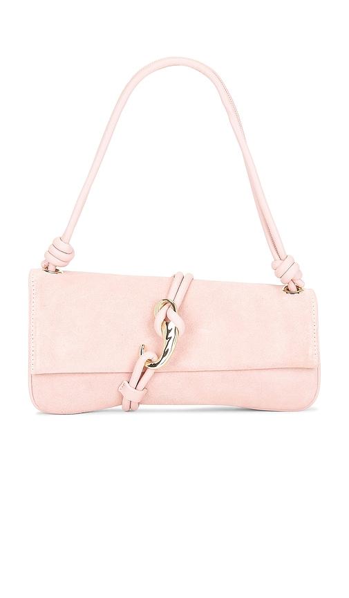 dolce vita alice shoulder bag in pink.