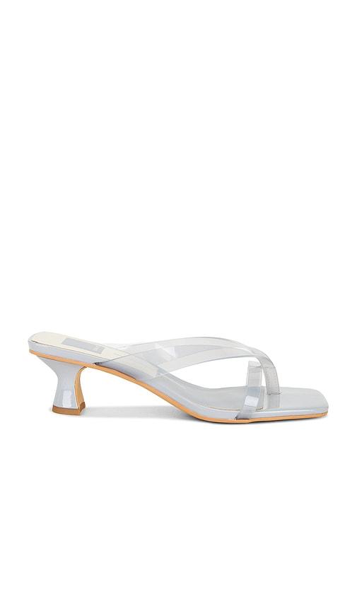 dolce vita brevel vinyl thong sandal in blue. - size 6.5 (also in 7, 7.5, 8, 8.5)