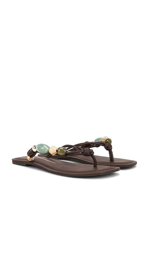 dolce vita cely sandal in chocolate. - size 6 (also in 7)