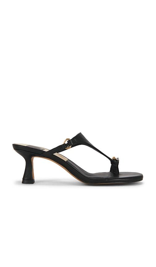 dolce vita derrel sandal in black. - size 6 (also in 6.5, 7, 7.5, 8, 9)