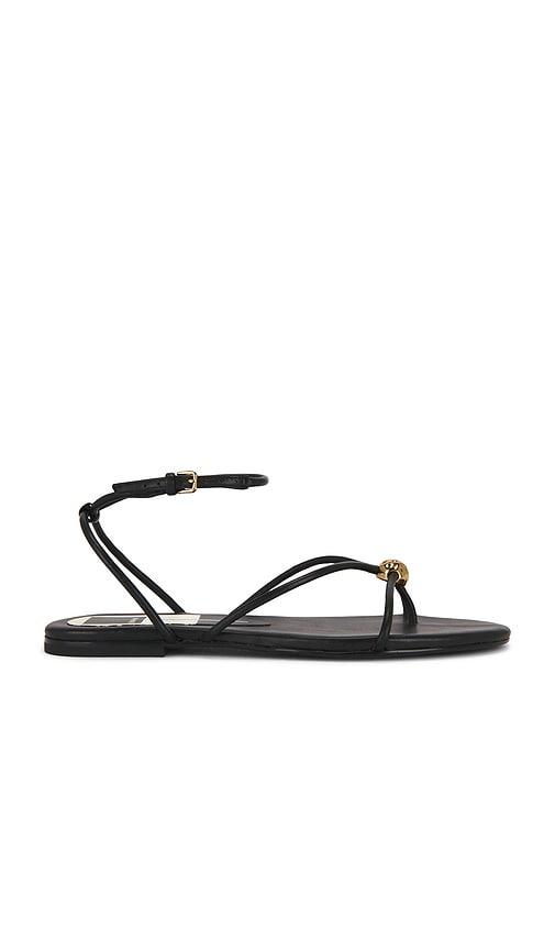 dolce vita kenley sandal in black. - size 7 (also in 7.5, 8, 9)