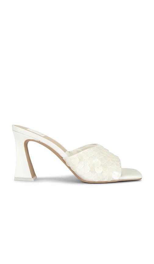 dolce vita nandy confetti sandal in cream. - size 10 (also in 7, 7.5, 8, 9.5)