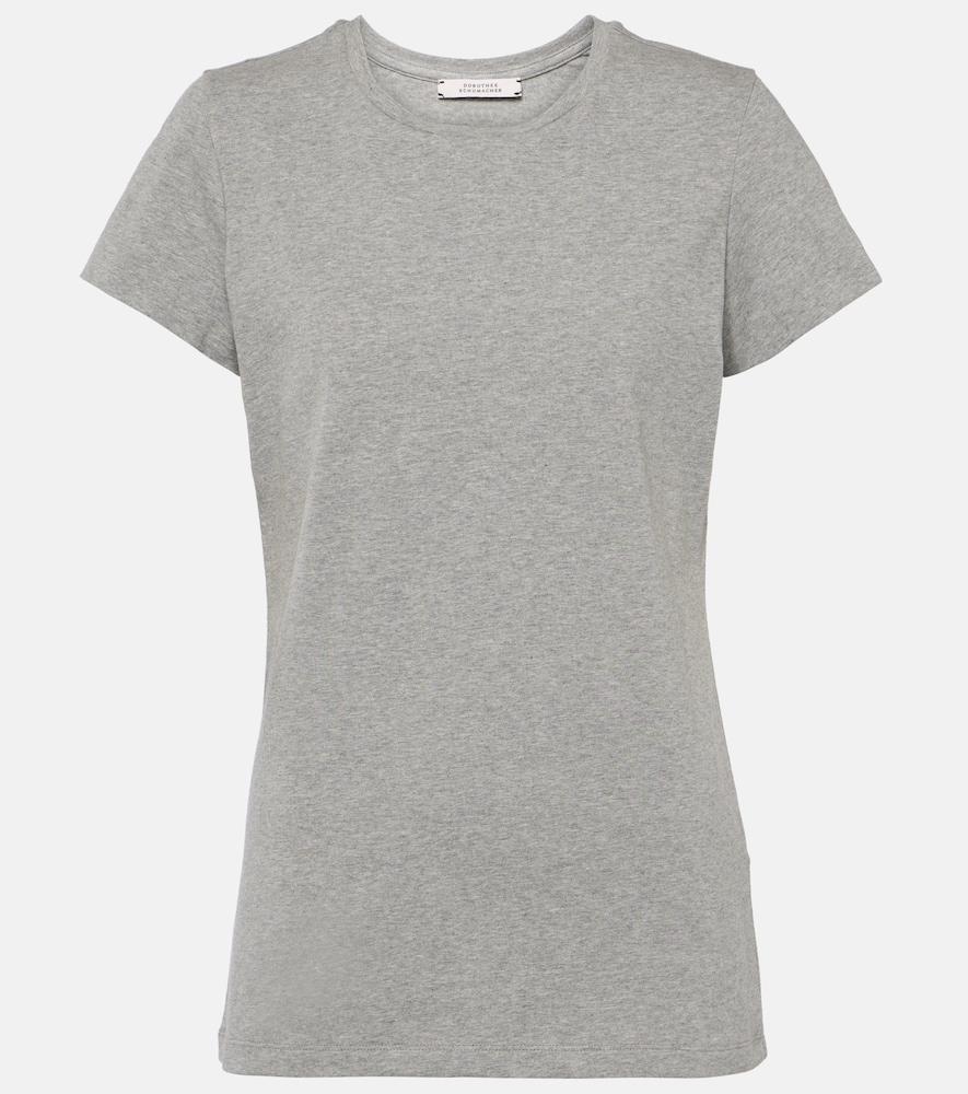 dorothee schumacher cotton-blend jersey t-shirt