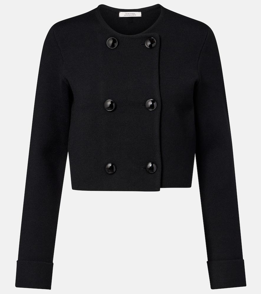 dorothee schumacher sharp ambition wool-blend jacket