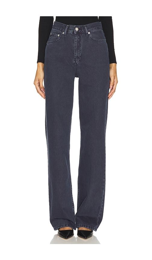 dr. denim echo straight leg jeans in navy. - size 28 (also in 31)