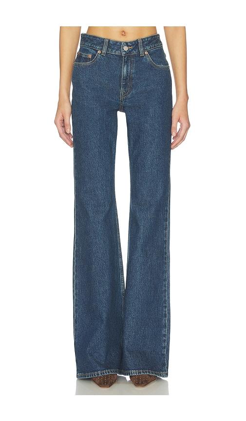 dr. denim elba flare in blue. - size 29 (also in 32)