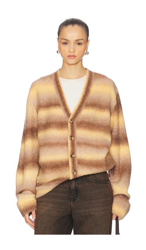 dr. denim tom cardigan in brown. - size m (also in s, xs)