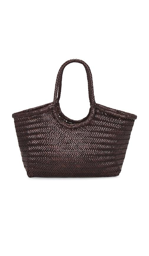 dragon diffusion big nantucket basket in chocolate.