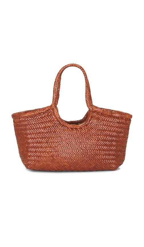 dragon diffusion nantucket basket big bag in tan.