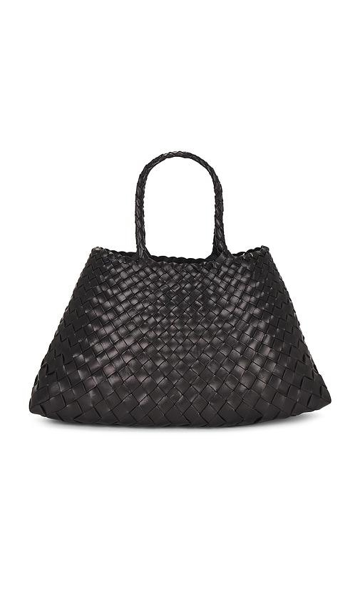 dragon diffusion santa croce small bag in black.