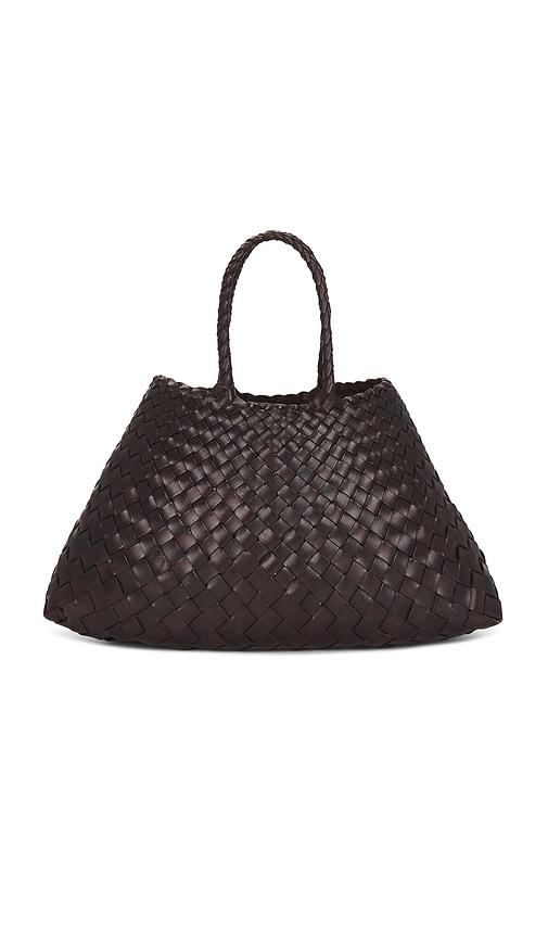 dragon diffusion santa croce small bag in brown.