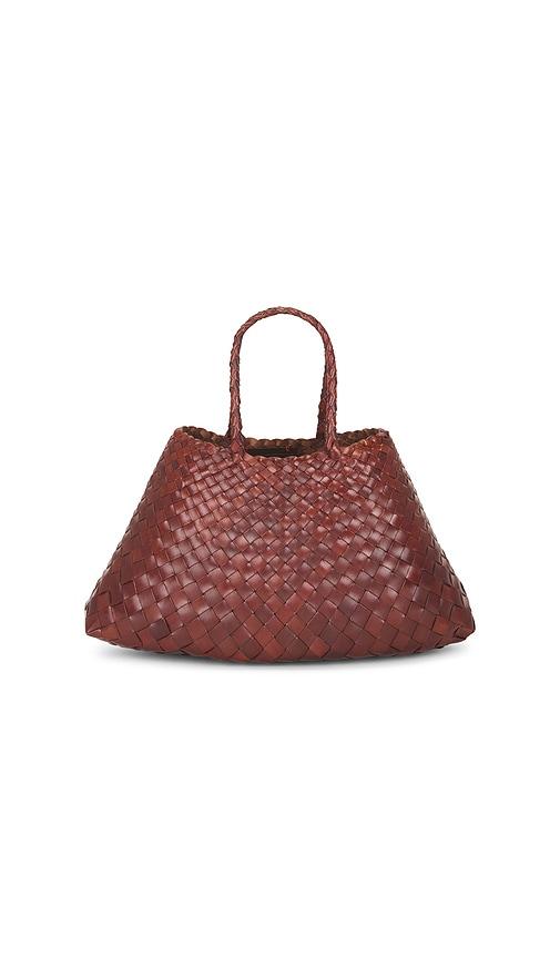 dragon diffusion santa croce small bag in burgundy.